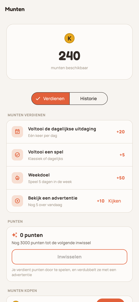 Muntjesportemonnee met geschiedenis
